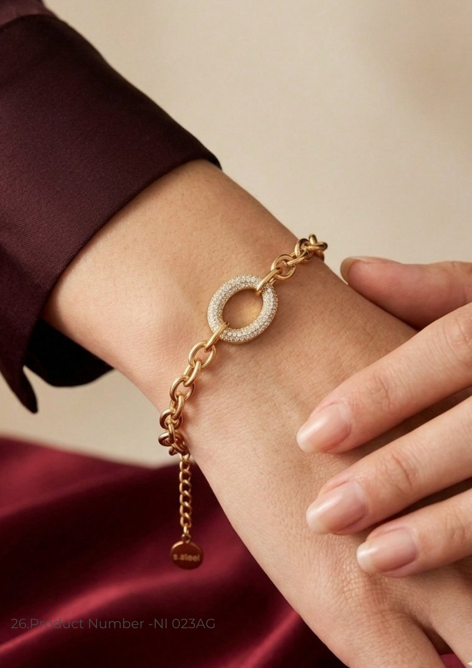 NIMHA Luxury fashion charm Bracelet